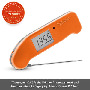 ThermoWorks Thermapen® ONE Thermometer, Black