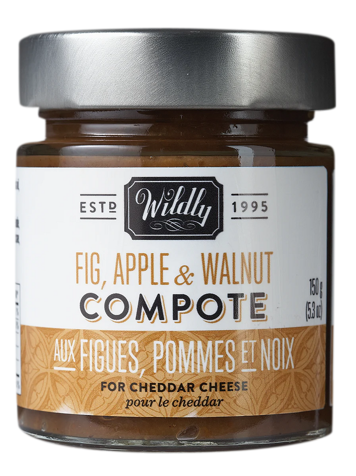 Wildly Delicious Fig, Apple & Walnut Compote