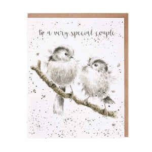 Wrendale Designs Greeting Card, 'Lovebirds' 'Birds