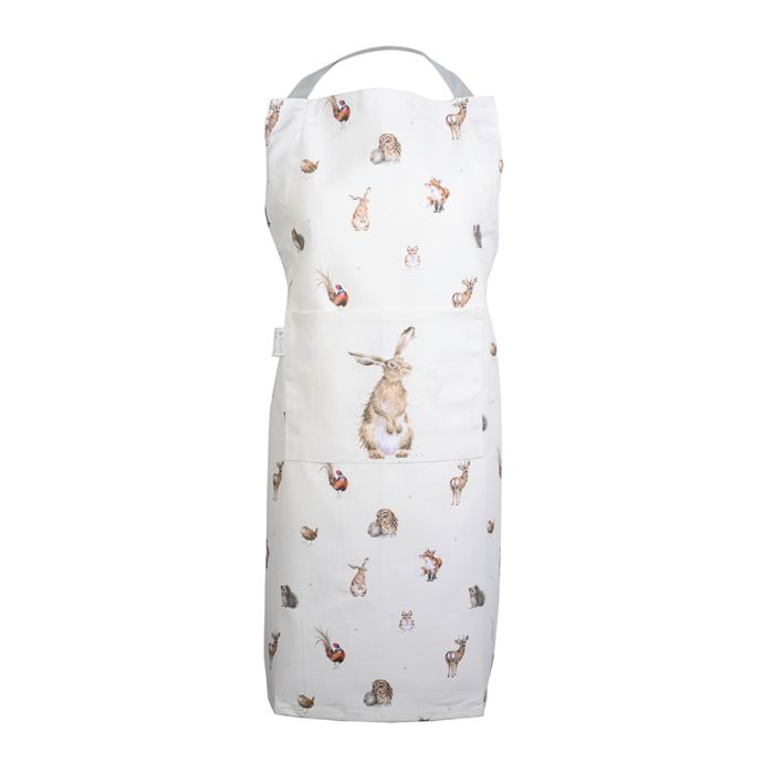 Wrendale Designs Apron Adult, 'Woodlanders' Woodland Animals