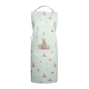 Wrendale Designs Apron Adult, 'Garden Friends' Rabbit