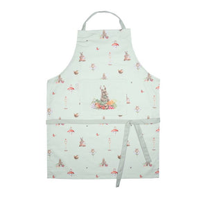 Wrendale Designs Apron Adult, 'Garden Friends' Rabbit