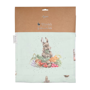 Wrendale Designs Apron Adult, 'Garden Friends' Rabbit