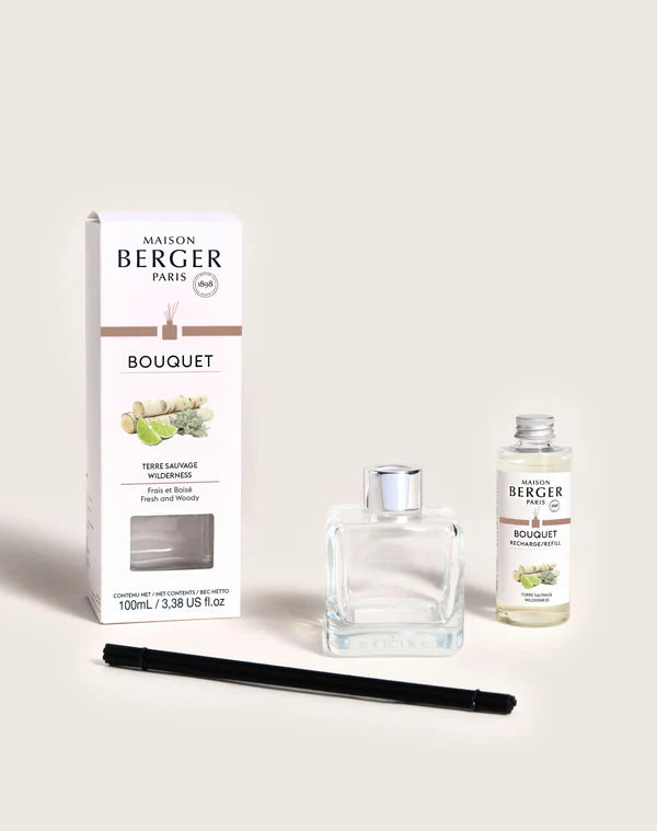 Maison Berger Reed Diffuser Set with Refill, Wilderness