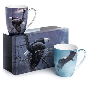 McIntosh Mug Set of 2, Bateman Eagles
