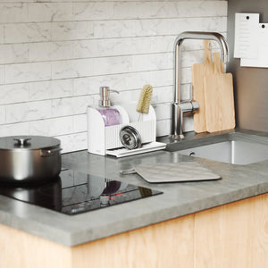 Umbra 'Sling' Sink Caddy with Soap Pump
