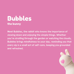 Asobu Bestie Water Bottle 16 oz, Bunny