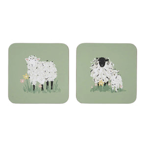 Ulster Weavers Coasters Set of 4, Woolly Sheep