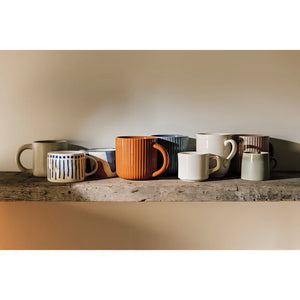 Danica Heirloom Fluted Mug 22oz, Ocean