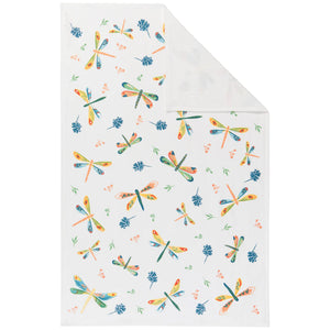 Danica Now Designs Terry Tea Towel, Dragonfly