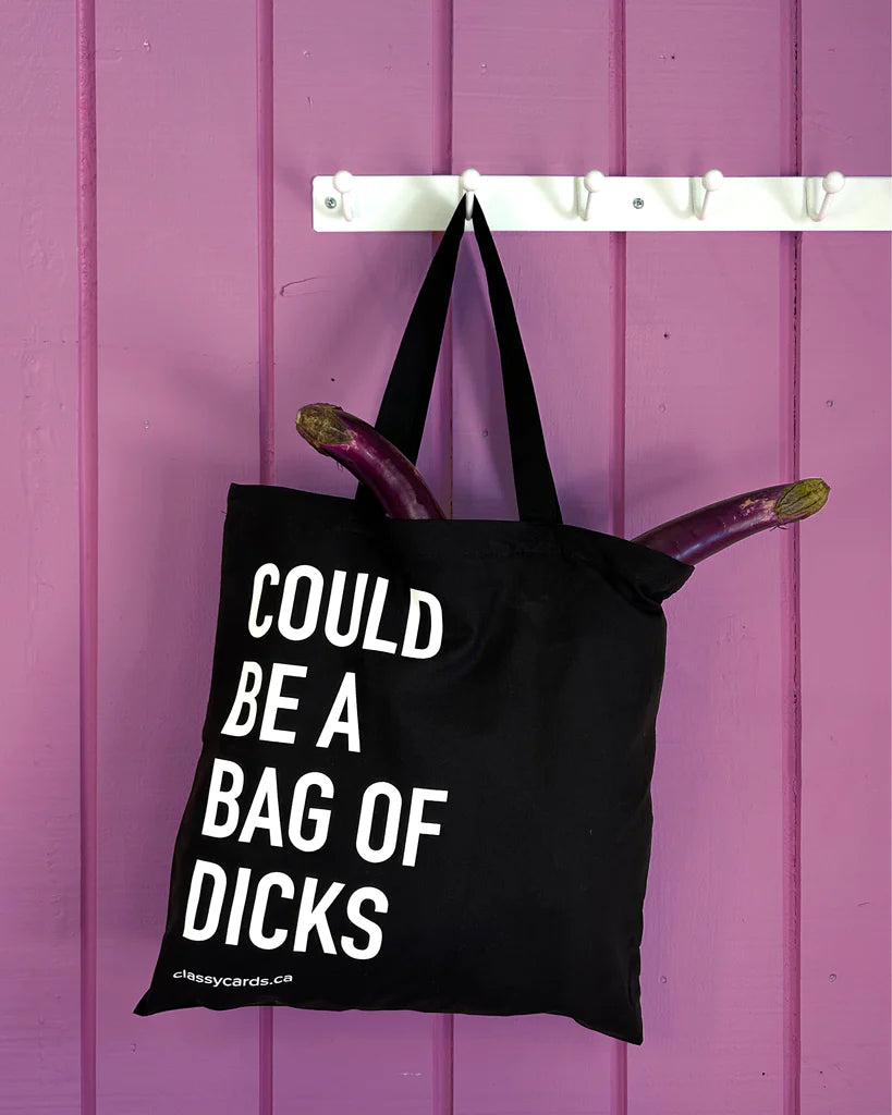 Classy Cards Tote Bag Could Be a Bag of Dicks