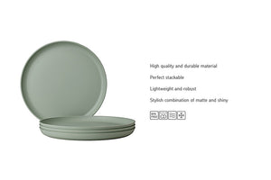 Mepal SILUETA Dinner Plate, Nordic Black