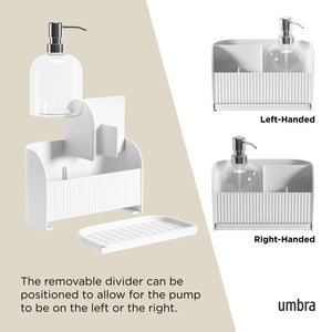 Umbra 'Sling' Sink Caddy with Soap Pump