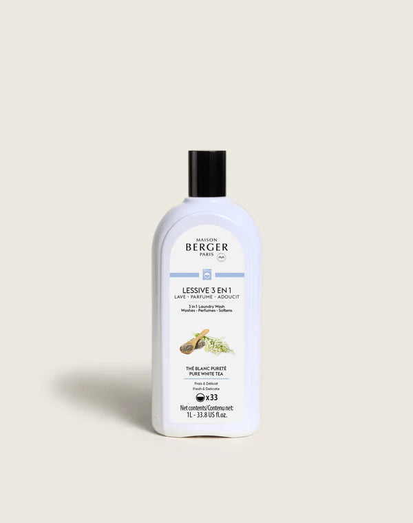 Maison Berger 3-in-1 Laundry Wash, Pure White Tea