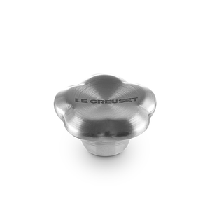 Le Creuset Flower Knob 45 mm, Stainless Steel