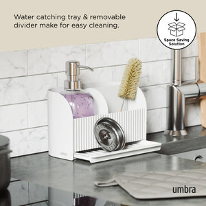 Umbra 'Sling' Sink Caddy with Soap Pump