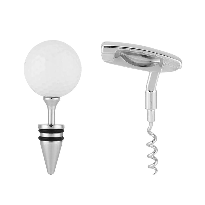 Outset Golfer’s Wine Opener and Stopper Set