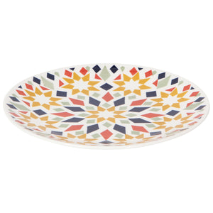 Danica Heirloom Stamped Plate 8.5 Inch, Kaleidoscope