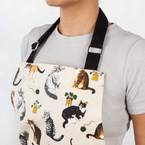 Danica Now Designs Apron Adult Chef, Cat Collective