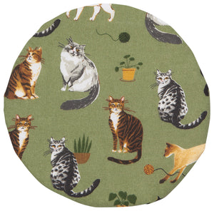 Danica Now Designs Bowl Covers Set of 2, Cat Collective
