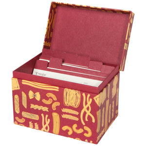 Danica Now Designs Recipe Card Box, Buona Pasta