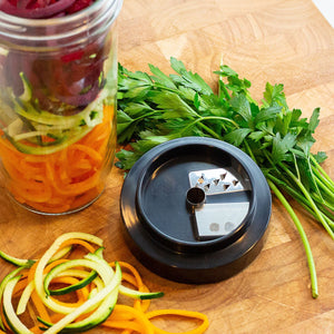 Microplane Jar Top Spiralizer