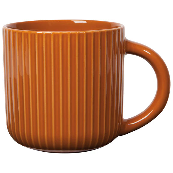 Danica Heirloom Fluted Mug 22oz, Cognac