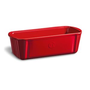 Emile Henry Loaf Baking Dish 2L, Grand Cru (Burgundy Red)