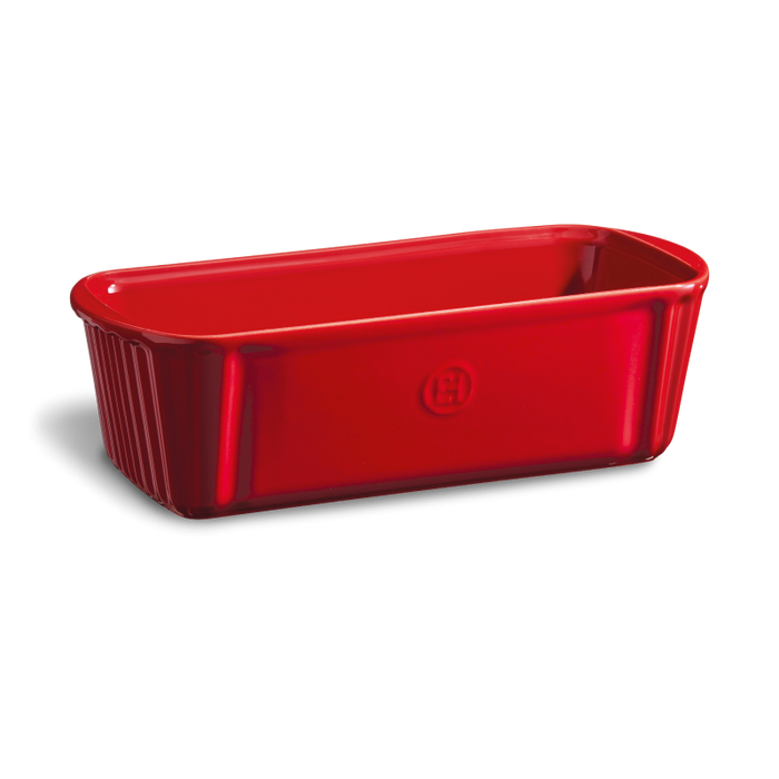 Emile Henry Loaf Baking Dish 2L, Grand Cru (Burgundy Red)