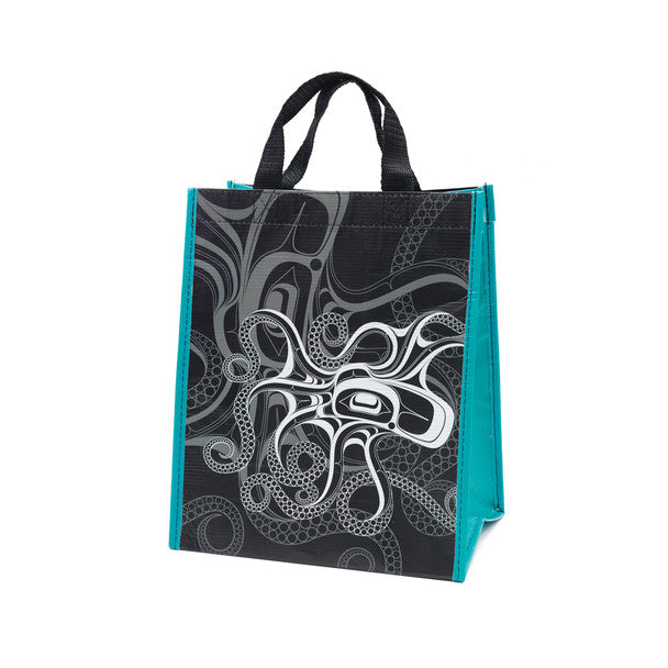 Native Northwest Small Eco Bag, Octopus (Nuu)