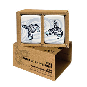Native Northwest Salt & Pepper Set, Whale