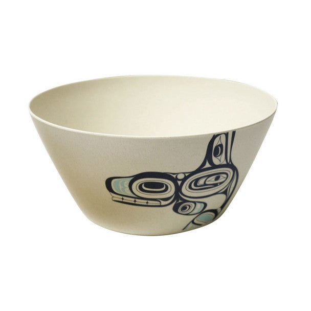 Native Northwest Bamboo Bowl 5 Inch, Whale