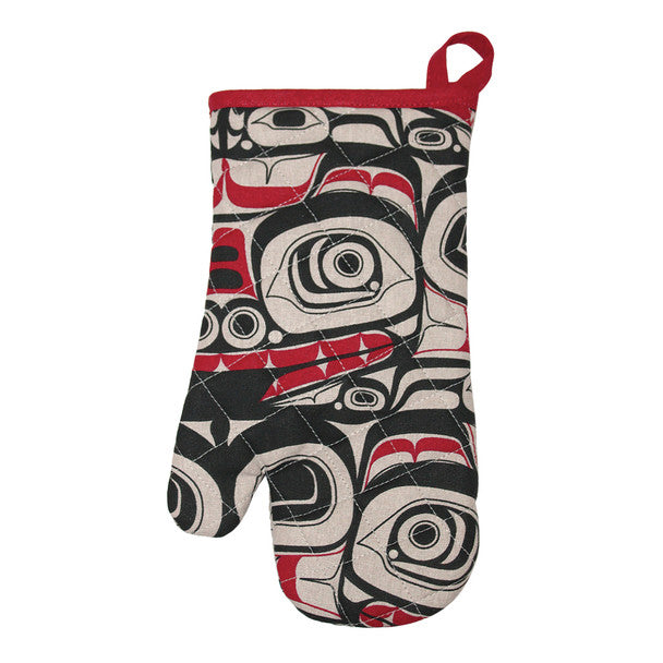 Native Northwest Oven Mitt, Matriarch Bear