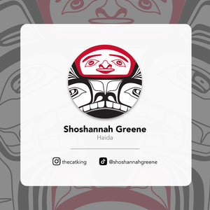 Native Northwest Vinyl Sticker, Bear Mother