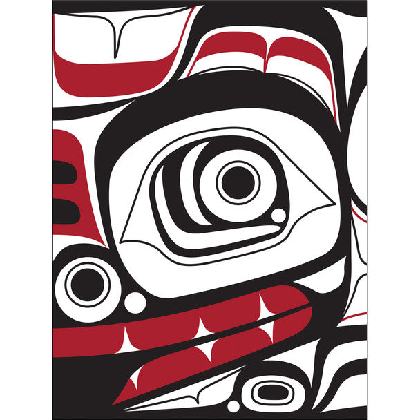 Native Northwest Greeting Card, Matriarch Bear