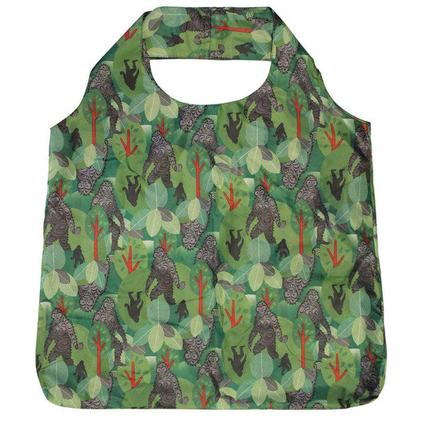 Native Northwest Foldable Shopping Bag, Sasquatch