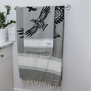 Native Northwest Artisan Cotton Towel (Large)
