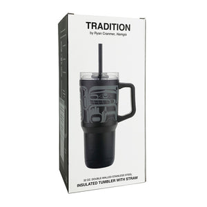 Native Northwest Insulated Tumbler with Straw 32 oz, Tradition
