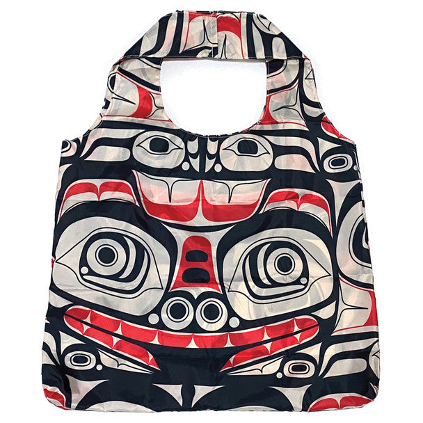 Native Northwest Foldable Shopping Bag, Matriarch Bear
