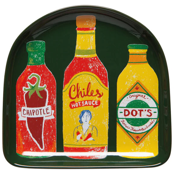 Danica Now Designs Shaped Dish, Hot Sauce