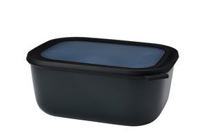 Mepal CIRQULA Multi Bowl Rectangular 3L, Nordic Black