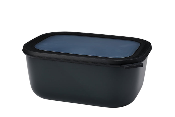Mepal CIRQULA Multi Bowl Rectangular 3L, Nordic Black