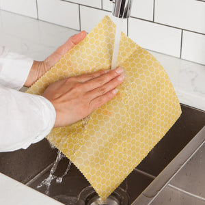 Danica Ecologie Beeswax Wrap Set of 3, Bees
