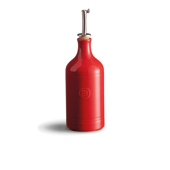 Emile Henry Oil Cruet 0.5L, Grand Cru (Burgundy Red)