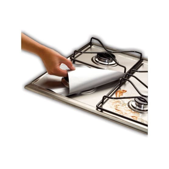 NoStik Reusable Heavy Duty Gas Range Protectors Set of 4