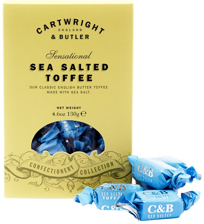 Cartwright & Butler Salted Caramel Toffees 130g