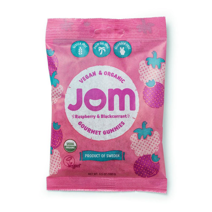 JOM Raspberry & Blackcurrant Swedish Gummies