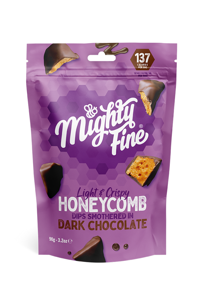 Mighty Fine Dark Chocolate Honeycomb Dips