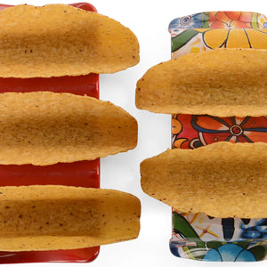 Prepara Multi Taco Holder, Yellow