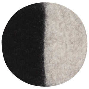 Danica Heirloom Wool Felted Trivet 6 Inch, Vapor